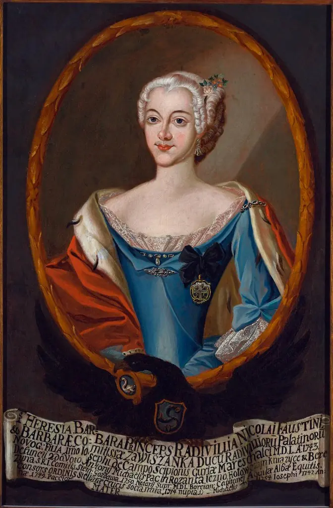 Portrait of Teresa Barbara Pac née Radziwiłł (1714–1780)