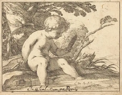 Cupid Looking in a Mirror