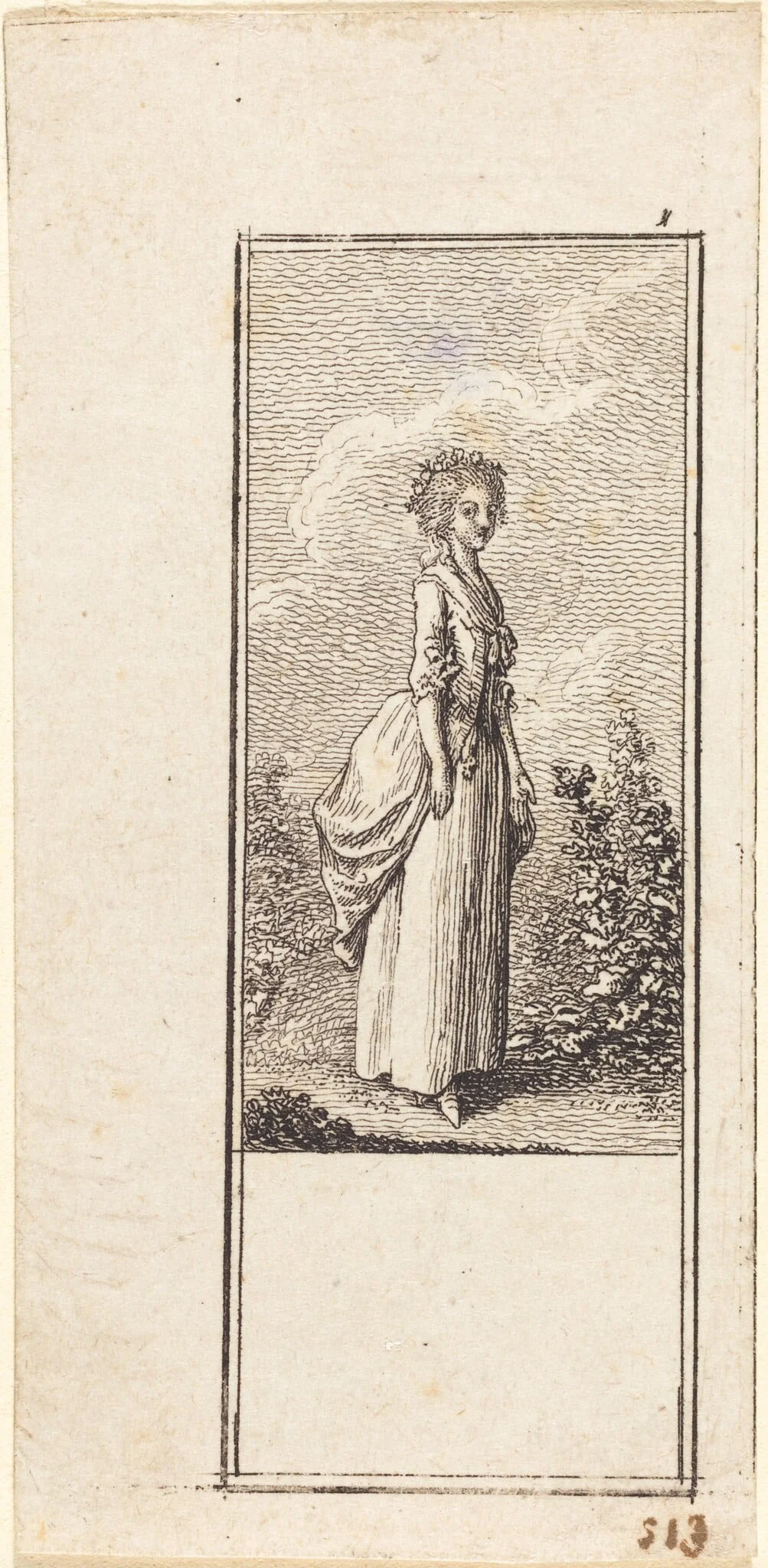 Girl with a Crown of Flowers