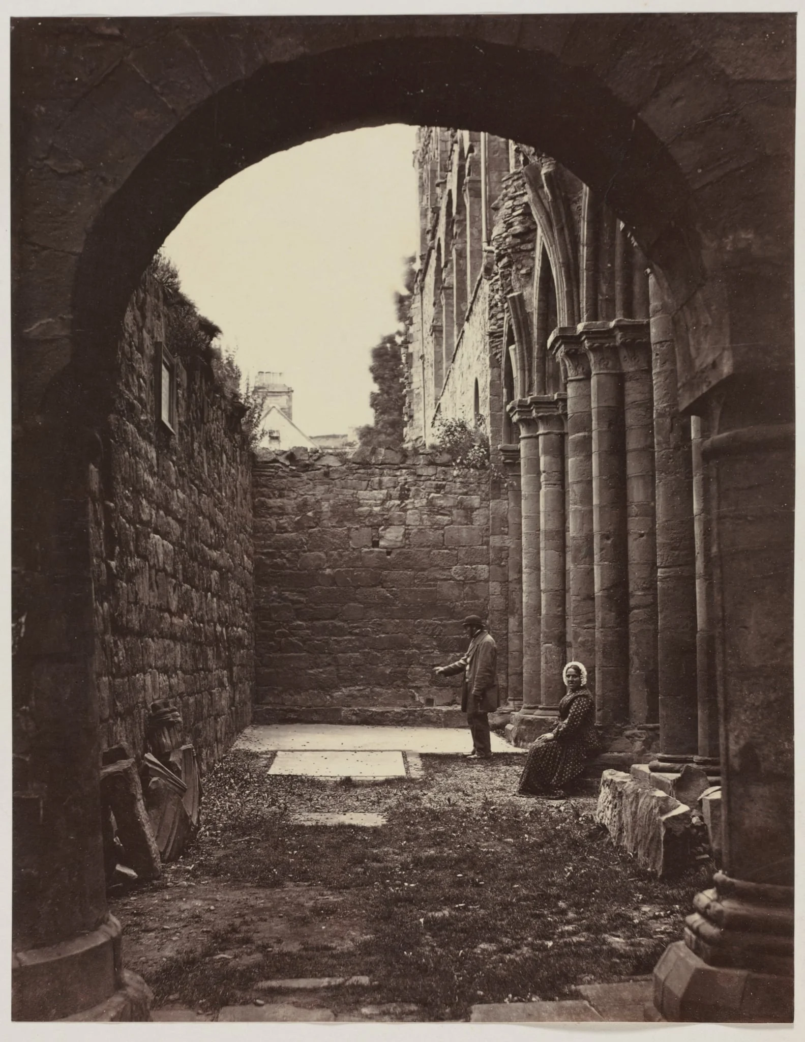 L.D. Campbell's Tomb (verso), by John Hamilton Craigie, 1861
