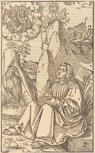 Saint John in a Landscape