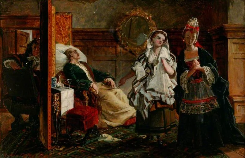 Scene from Molière's 'Le Malade Imaginaire'