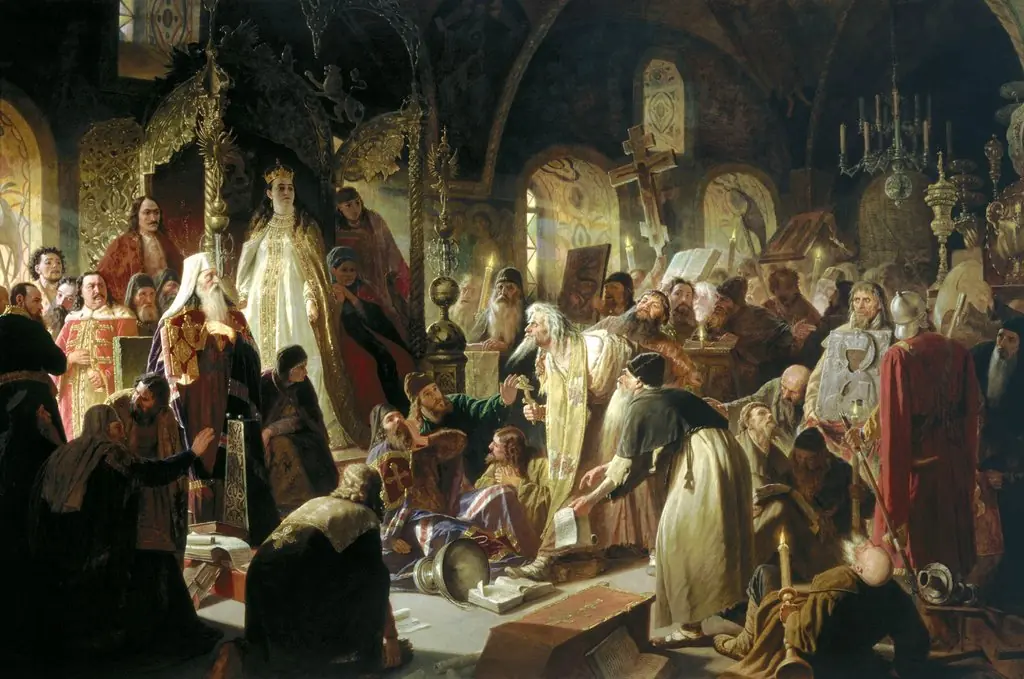 Nikita Pustosvyat. Debate about faith