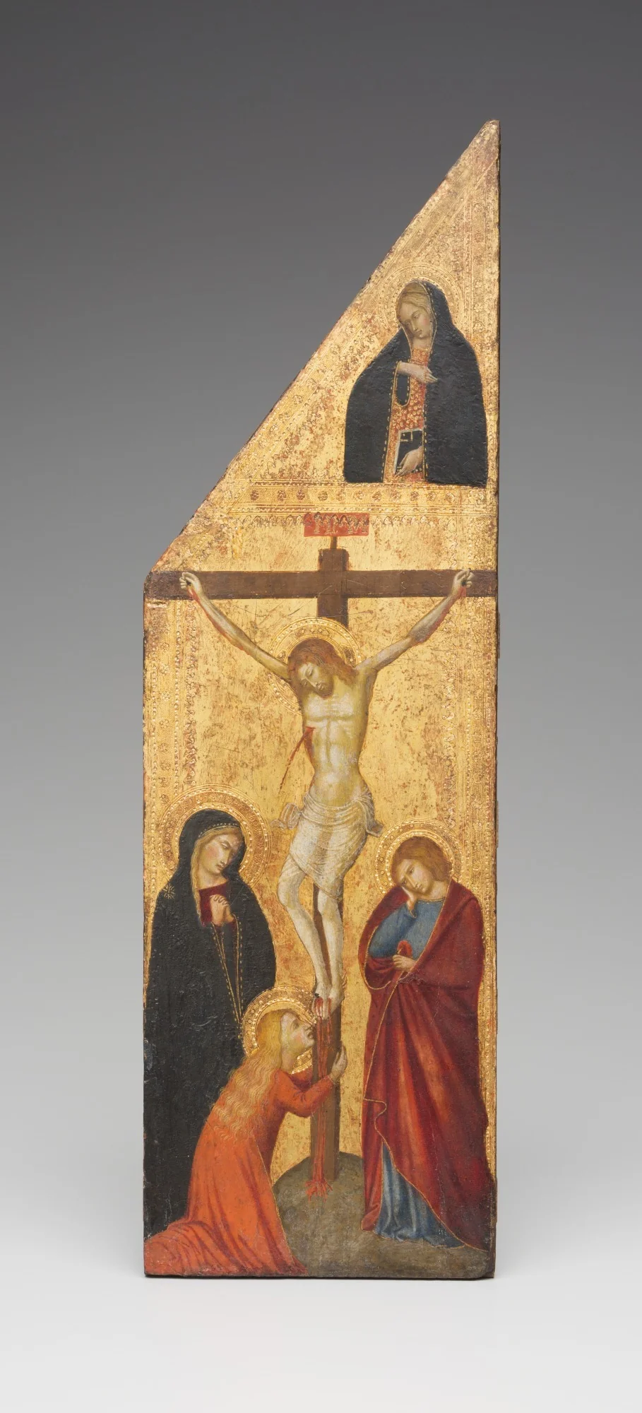 Crucifixion and the Virgin Annunciate, by Unknown, unspecified, 1850