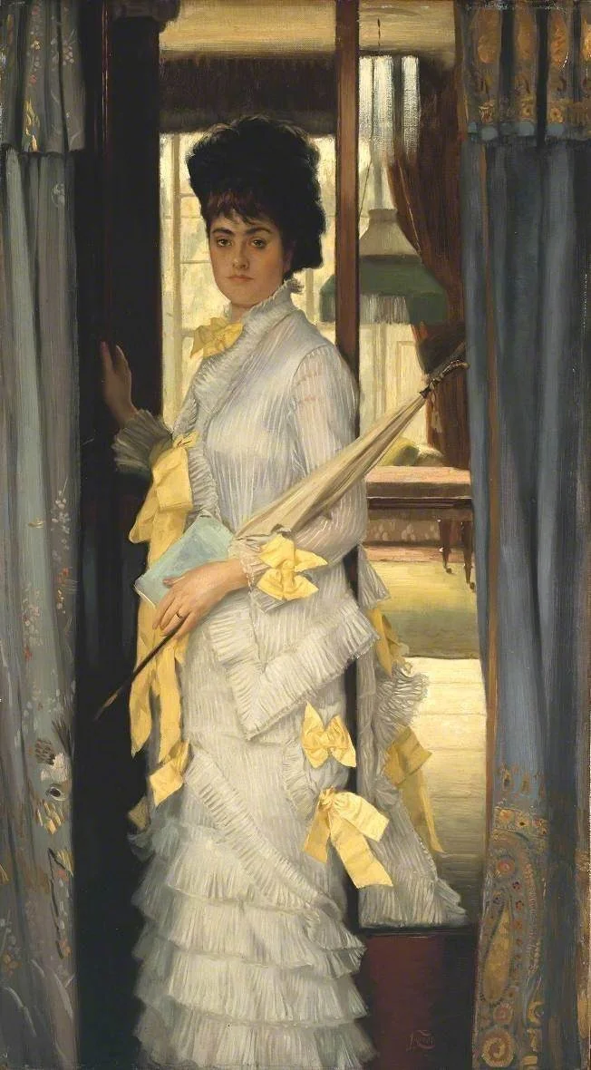 Portrait, by James Tissot, oil, 1888