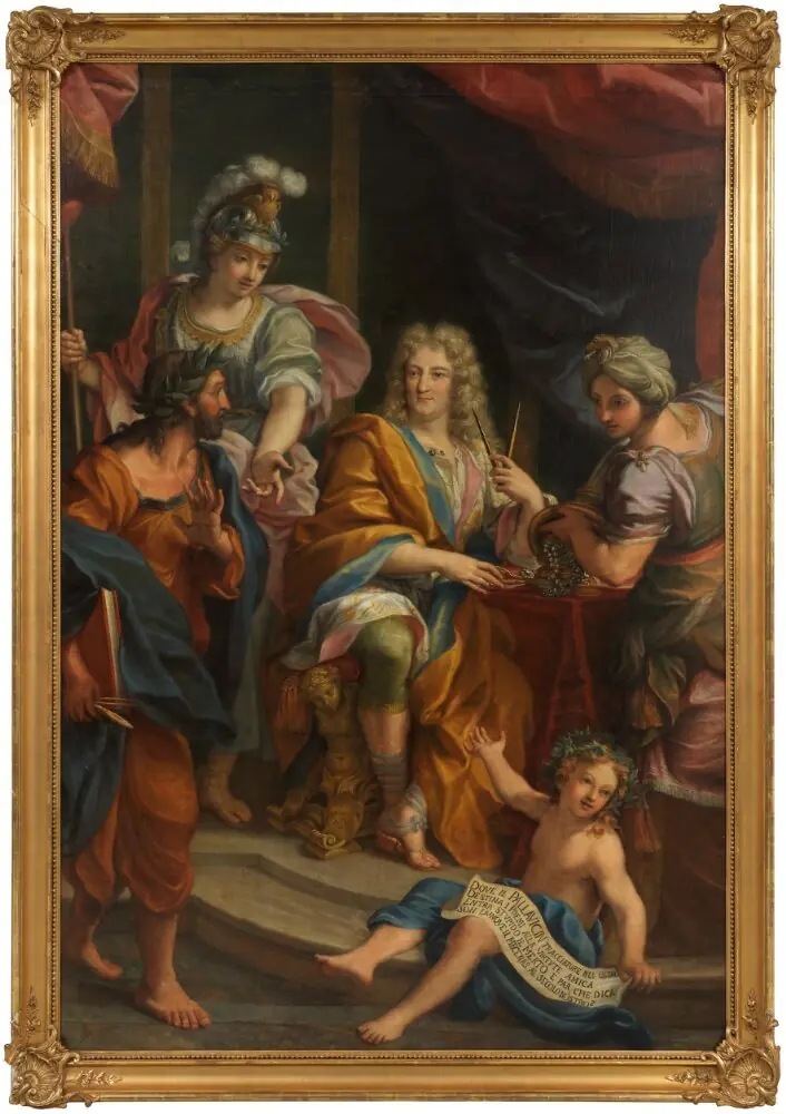 Allegorical portrait of Marchese Niccolò Maria Pallavicini (1650-1714)
