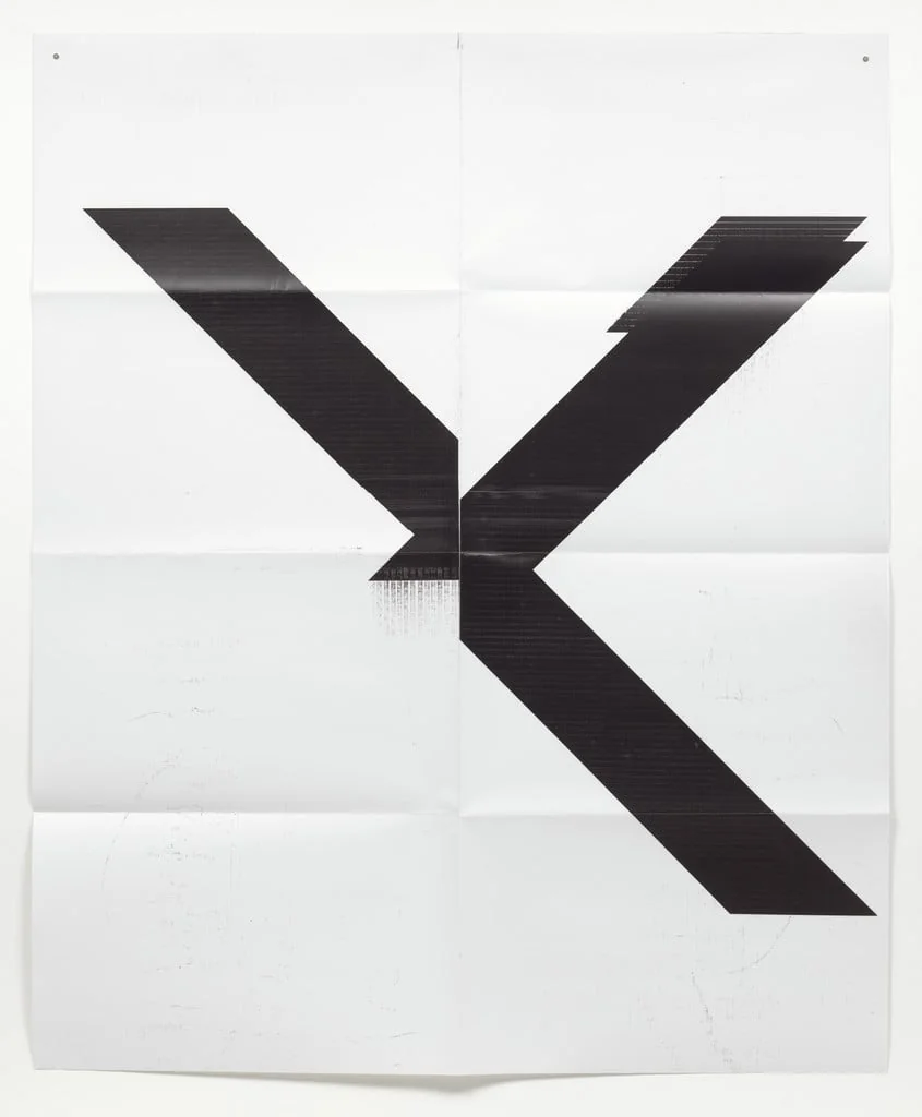 Untitled, by Wade Guyton, 2015