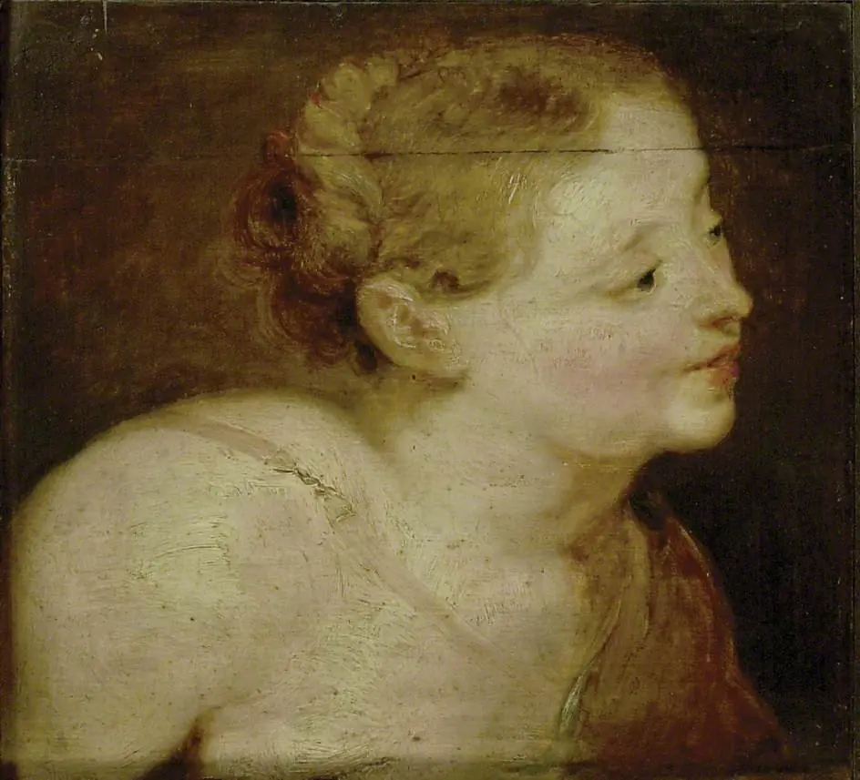 Head of a Huntress (Diana?)