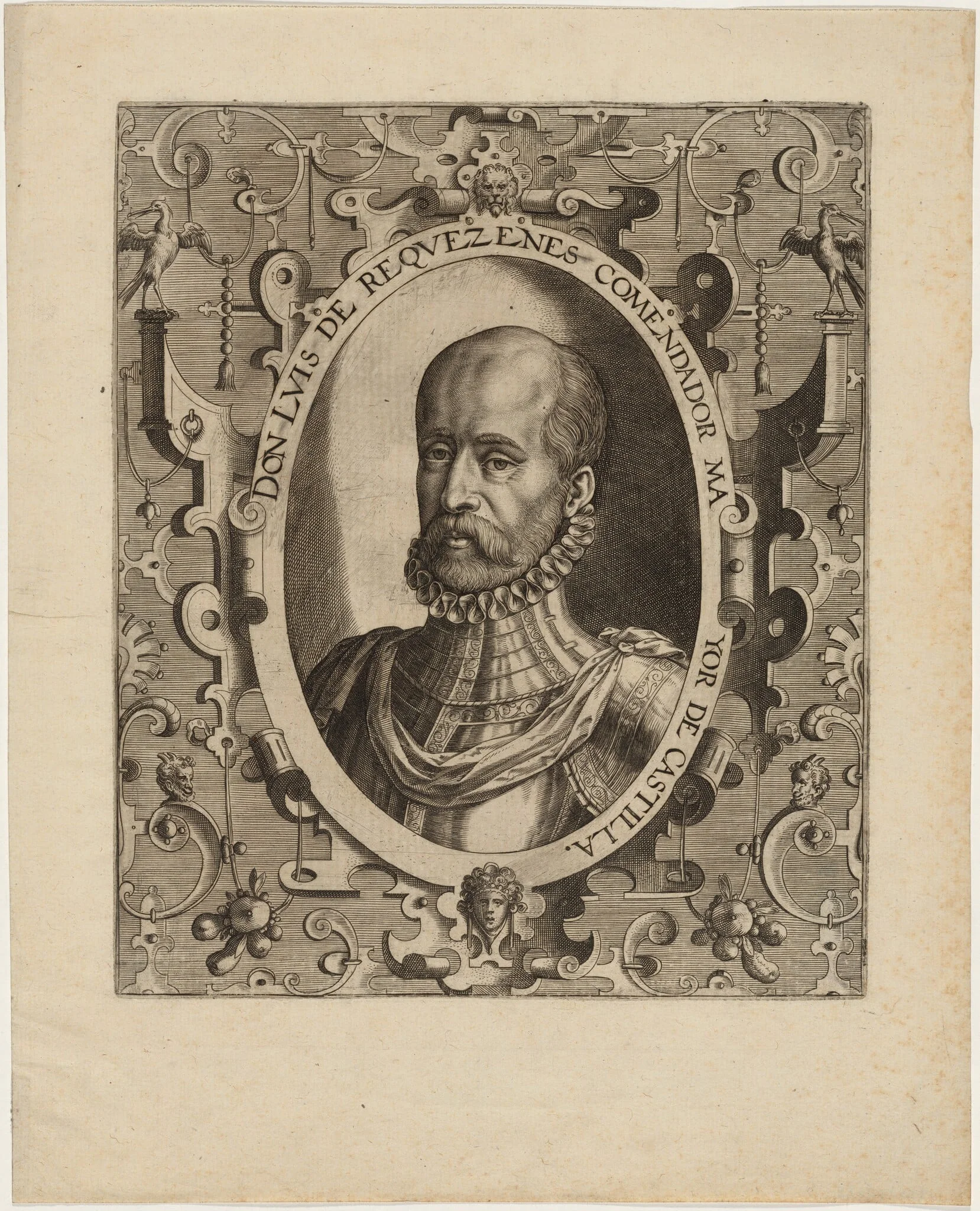 Don Luis de Requesens, by Unknown 19th Century, ink, 1850