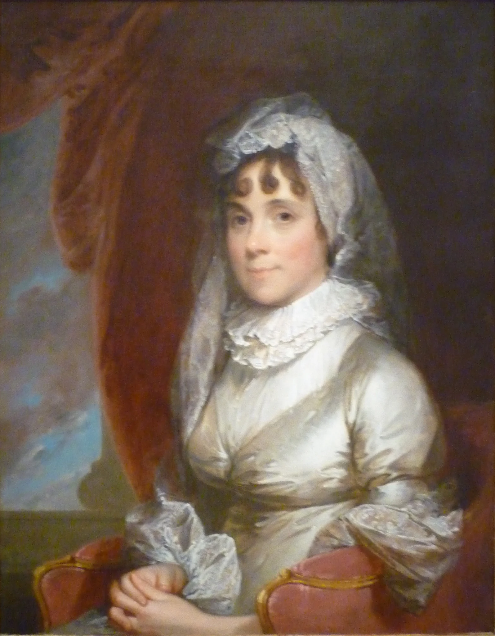 Portrait of Elizabeth Chipman Gray, by Gilbert Stuart, oil, 1800