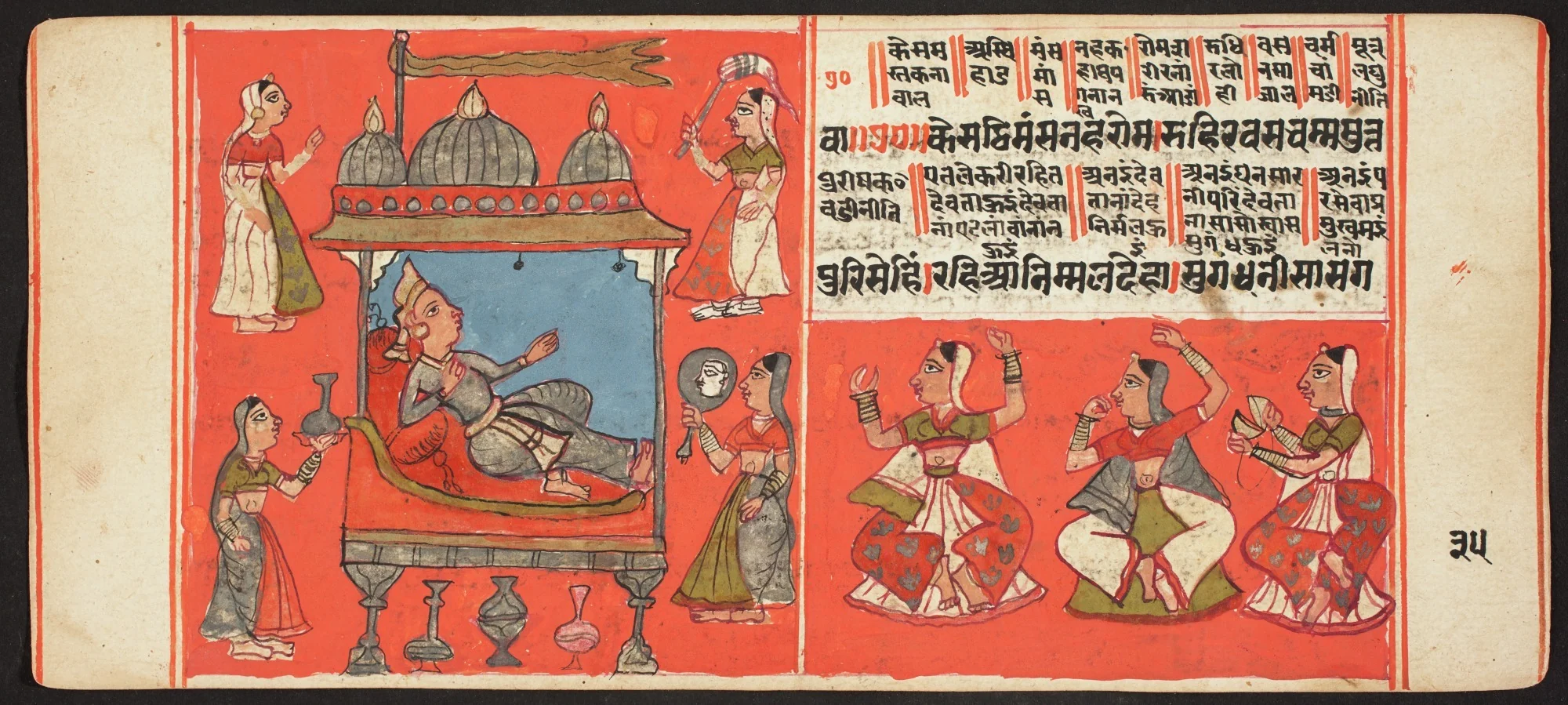 Tantric Manuscript, "Sangrahani Sutra", by Unknown, unspecified