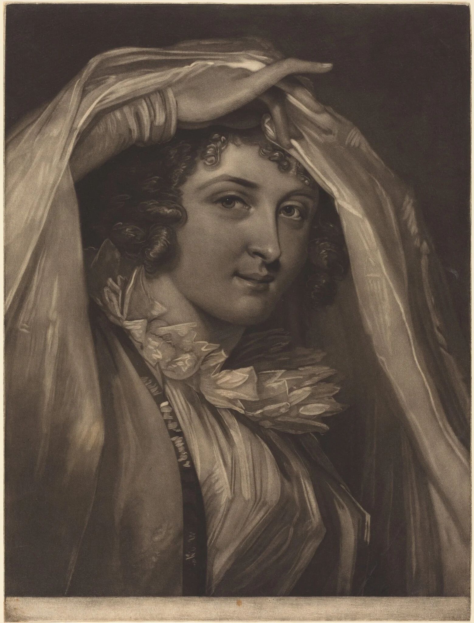 Clara, by John Raphael Smith, ink, 1797