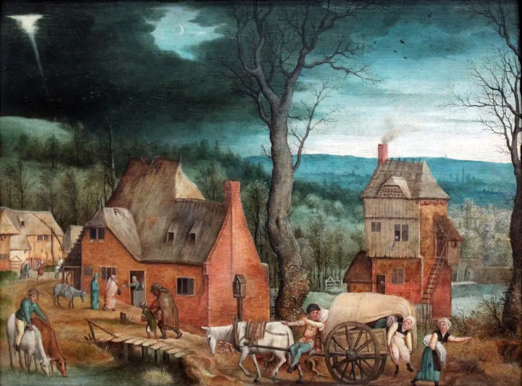 Arrival of the Holy Family in Bethlehem