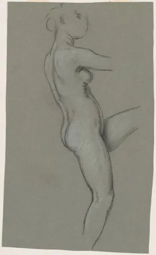 Study for "The Fates Gathering in the Stars"