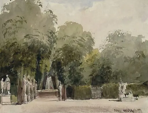 In the Gardens, Versailles