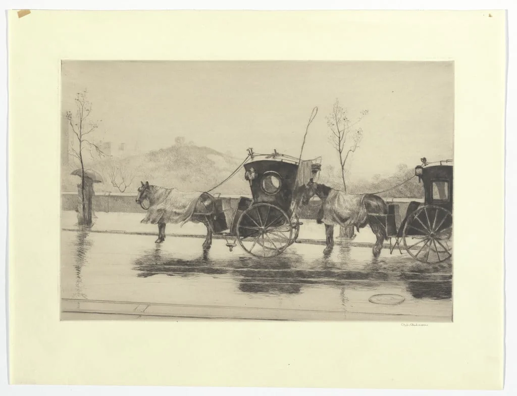 Untitled, by Clarence William Anderson, ink, 1906