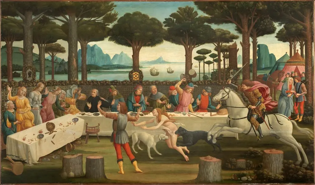 The Story of Nastagio Degli Onesti, part three