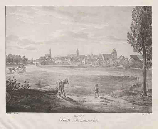 Baiern, Stadt Donauwöhrt