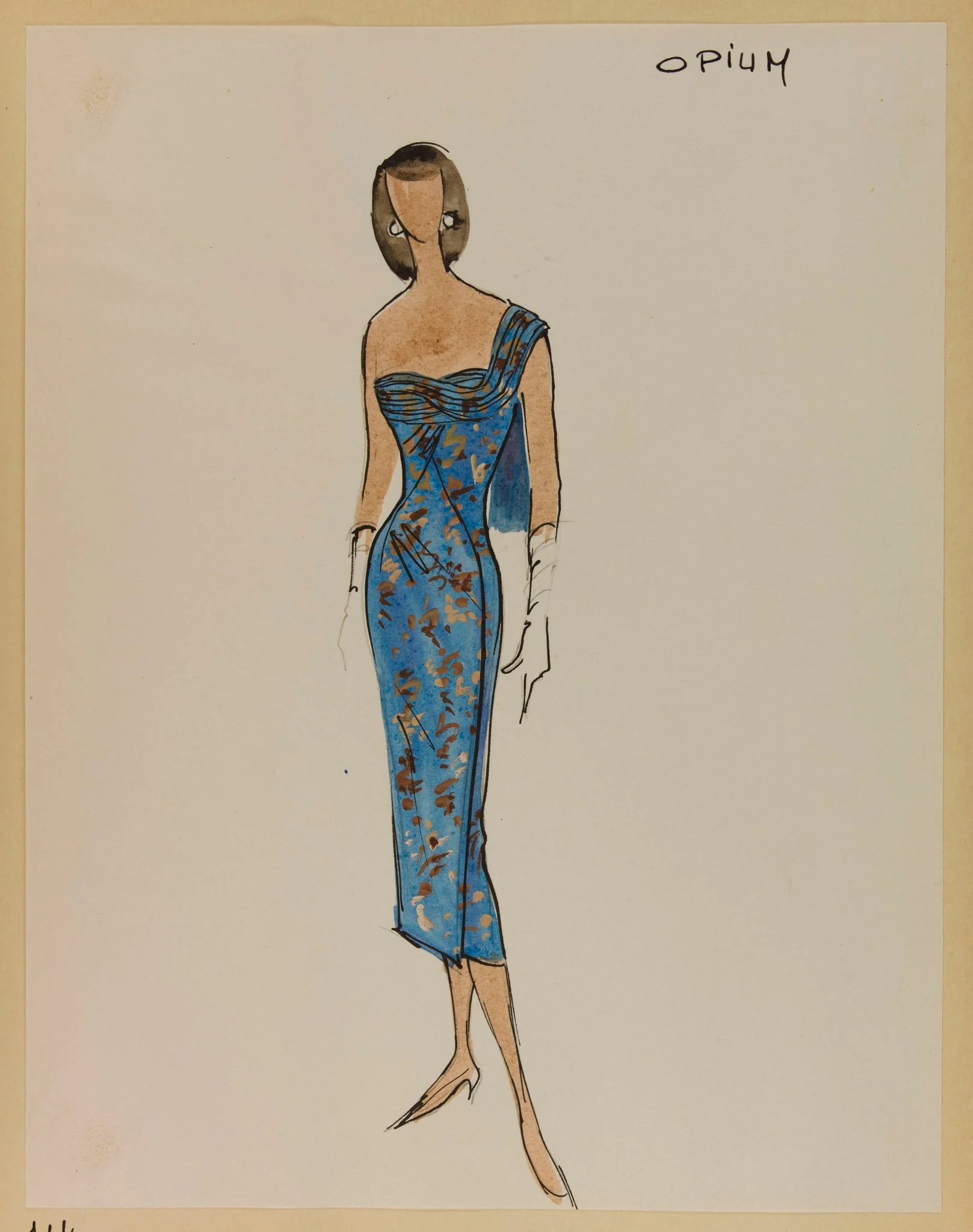 Opium, by Carven, 1955