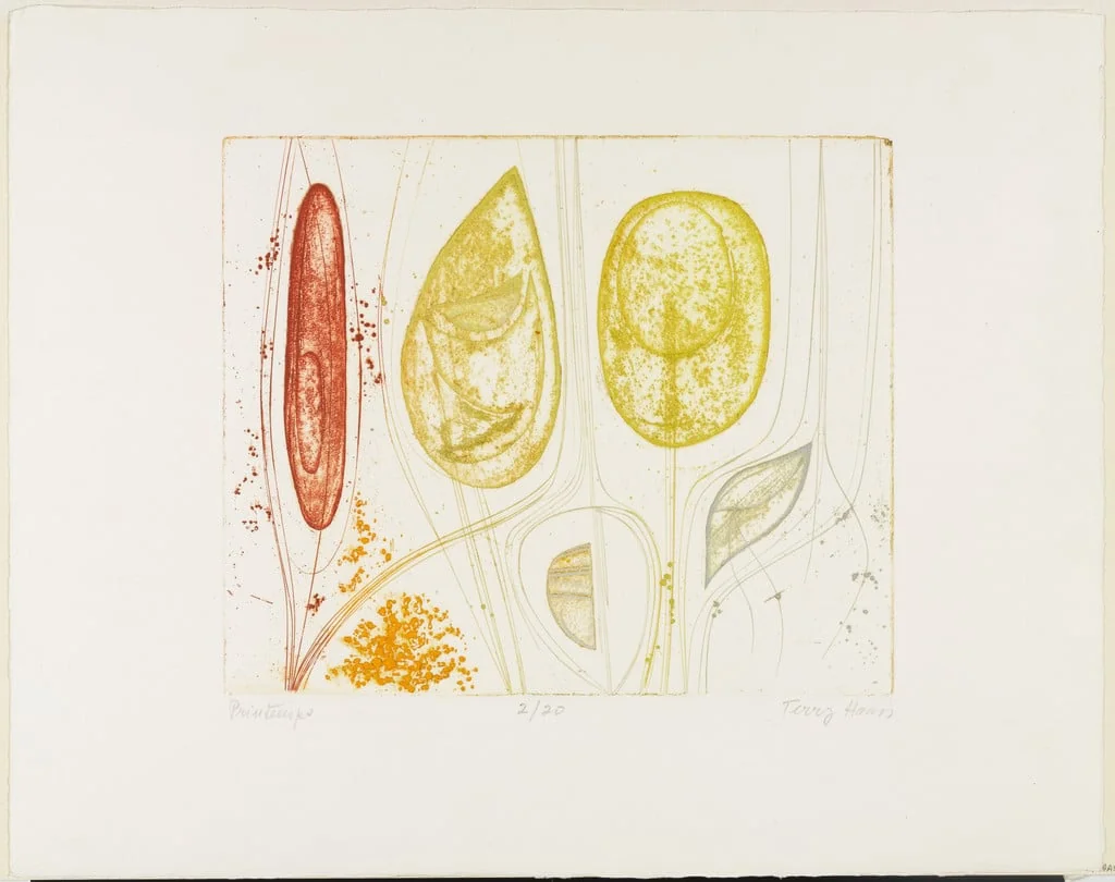 Untitled, by Terry Haass, ink, 1969