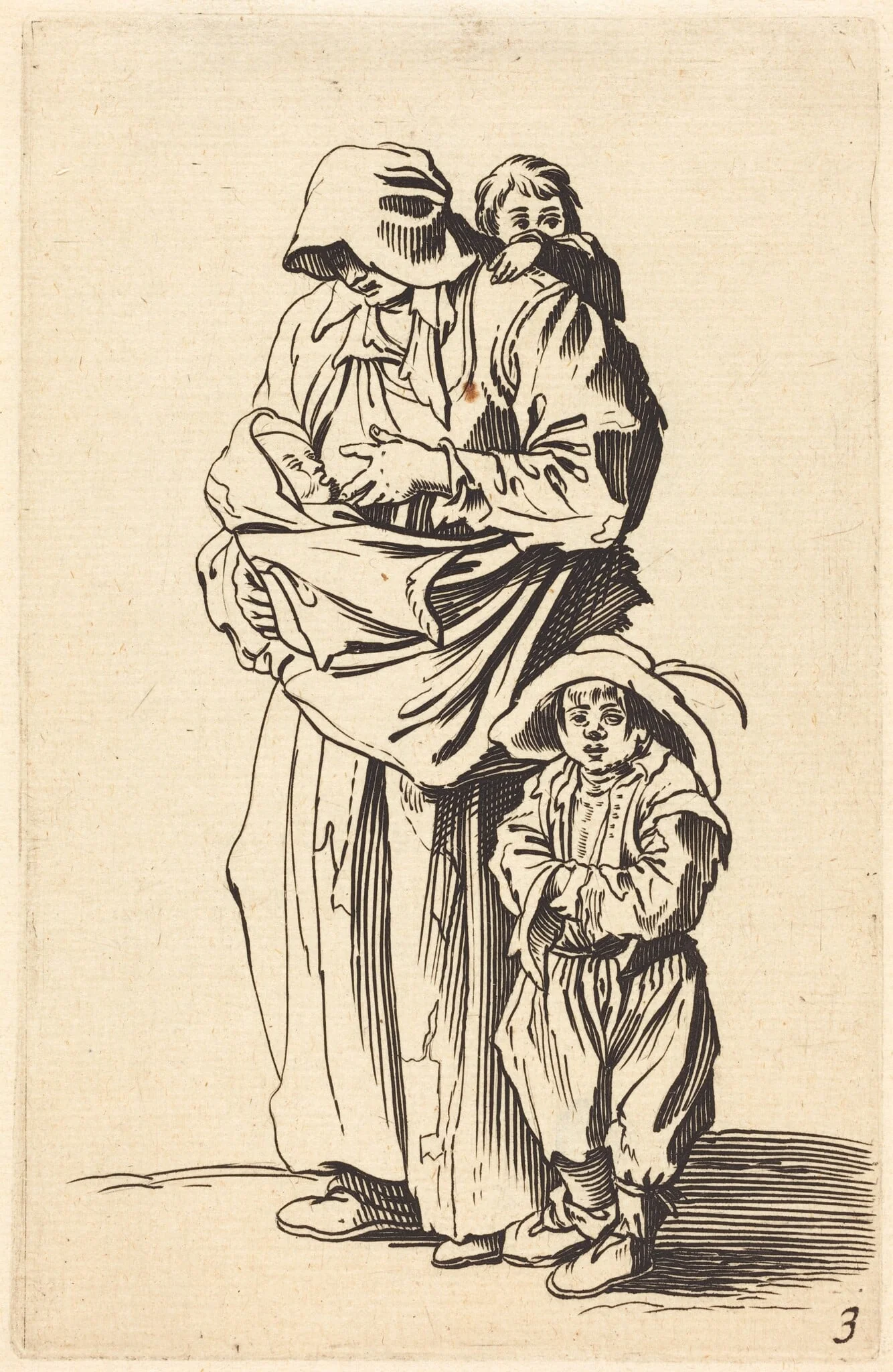 Mother and Three Children