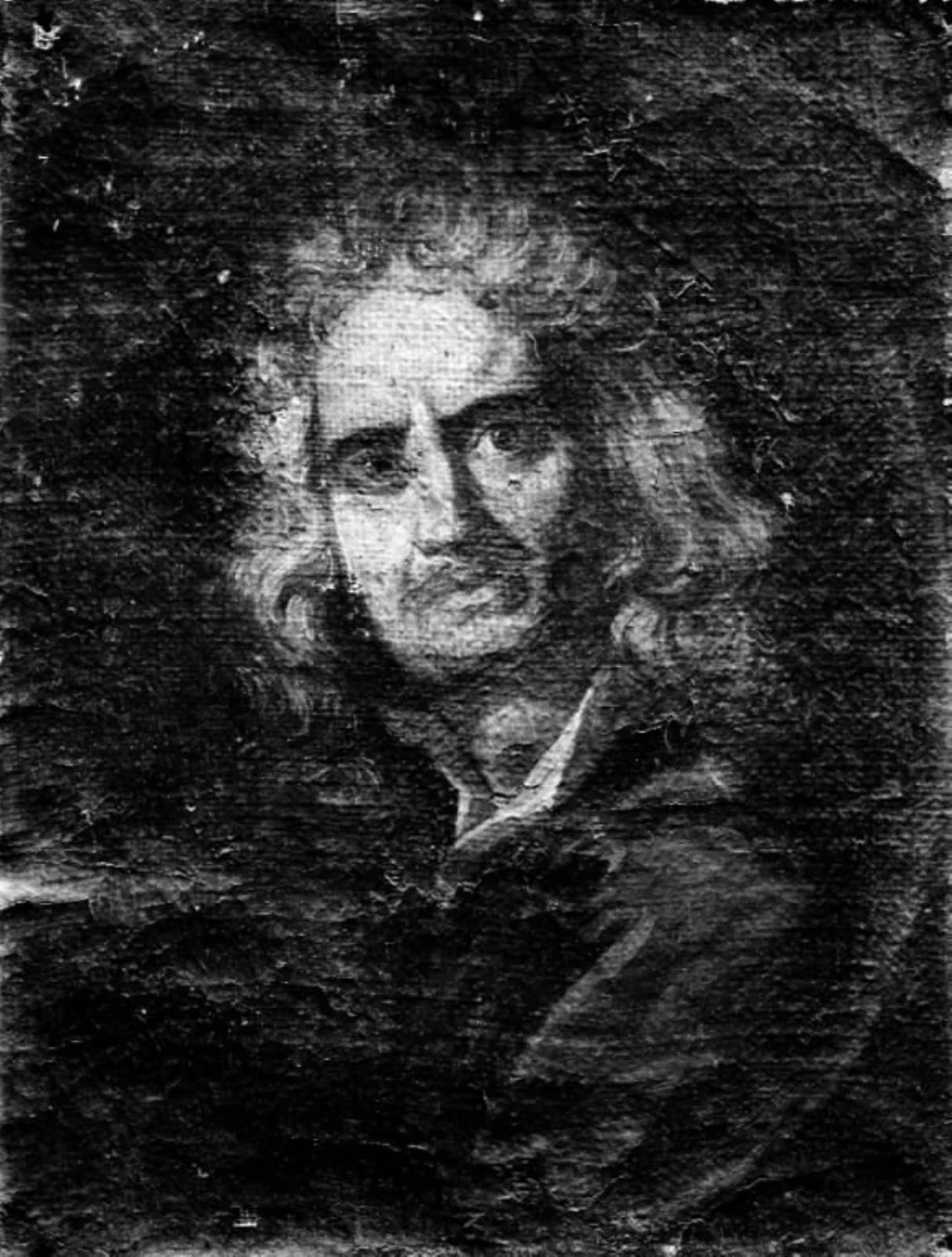 Portrait of Cavalier Burnes, by Unknown, unspecified, 1750