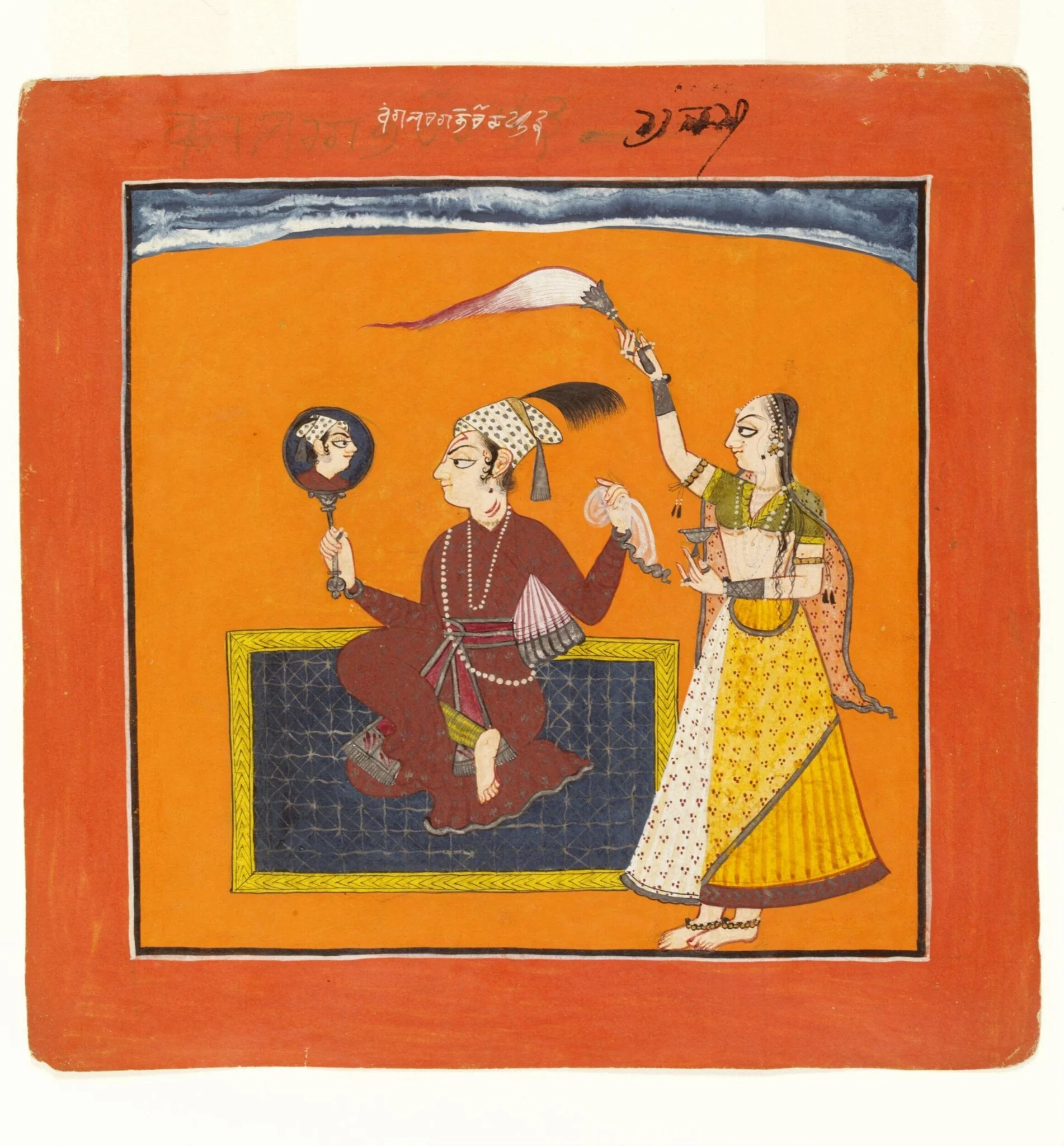 Vangala Raga, by Unknown, paint, 1700