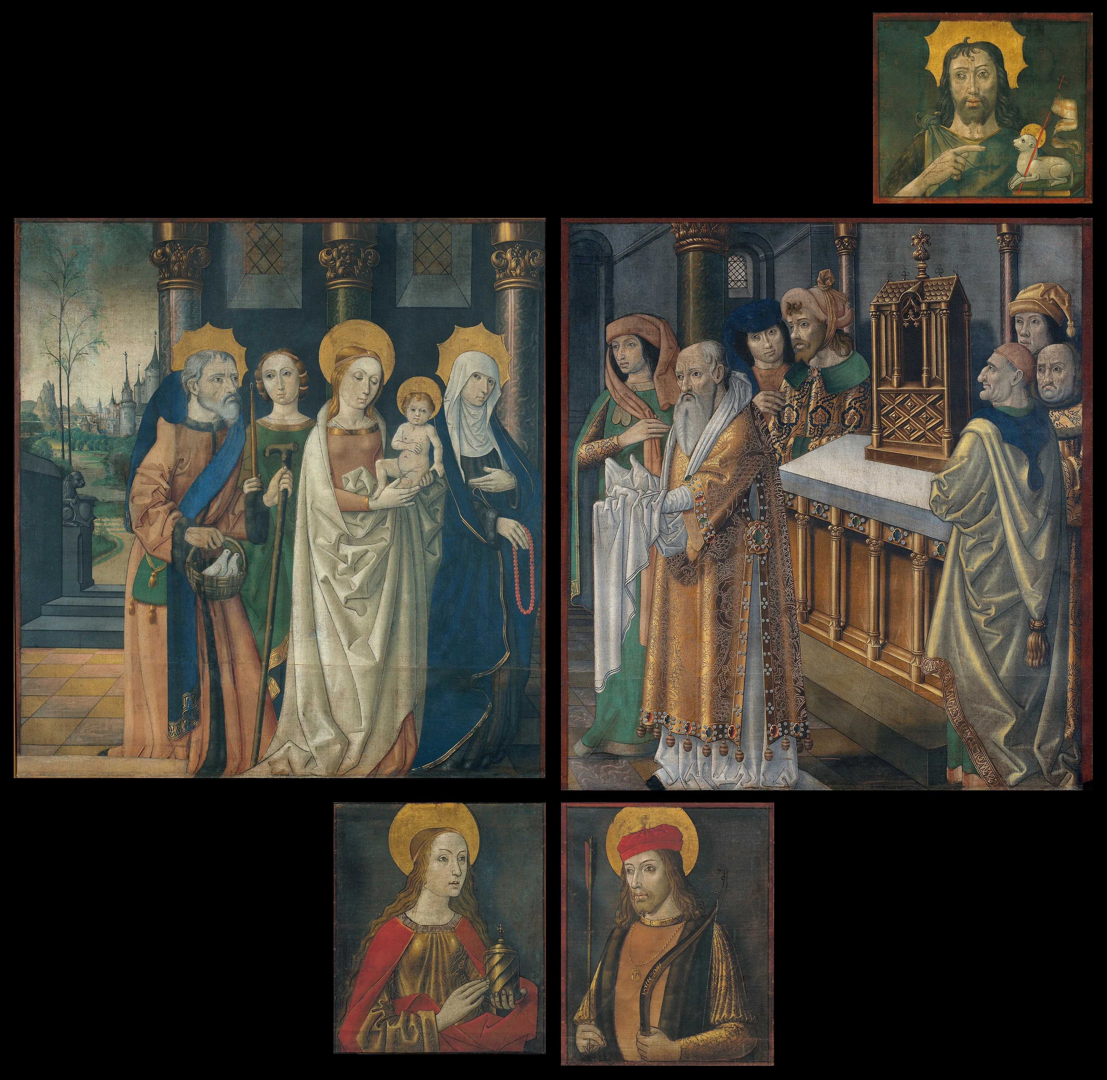 Presentation of Jesus at the Temple (Master from Canapost), by Master from Canapost, unspecified, 1498