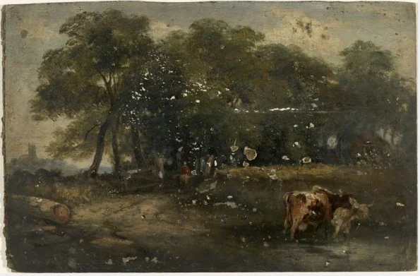Near Garbally, County Galway, by William Howis senior, unspecified, 1841