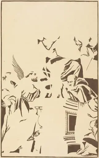 Holy Family and Four Saints