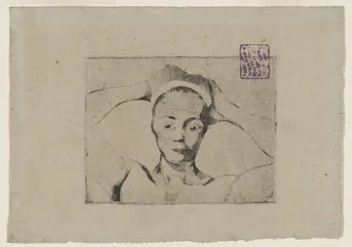 Nude with Hands Behind Her Head (Nue avec les mains derrières la tête)