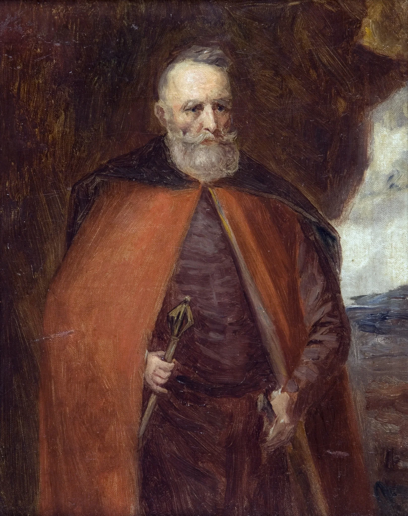 Portrait of Jan Karol Chodkiewicz – Study, by Leon Kapliński, oil, 1858