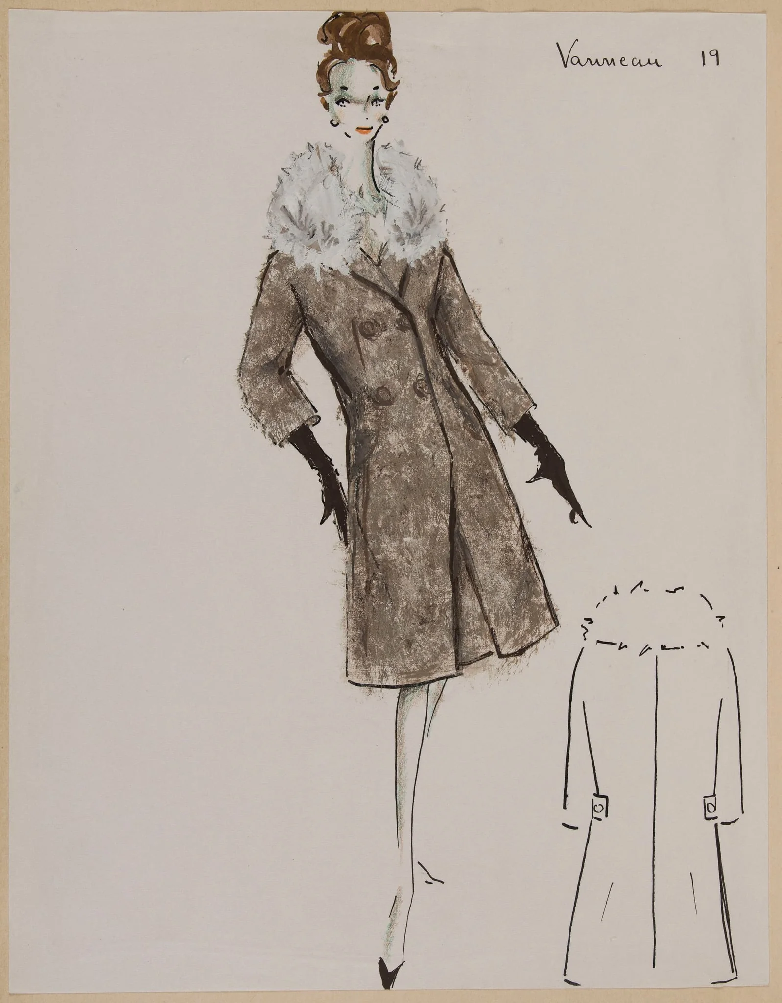Vanneau, by Carven, 1960