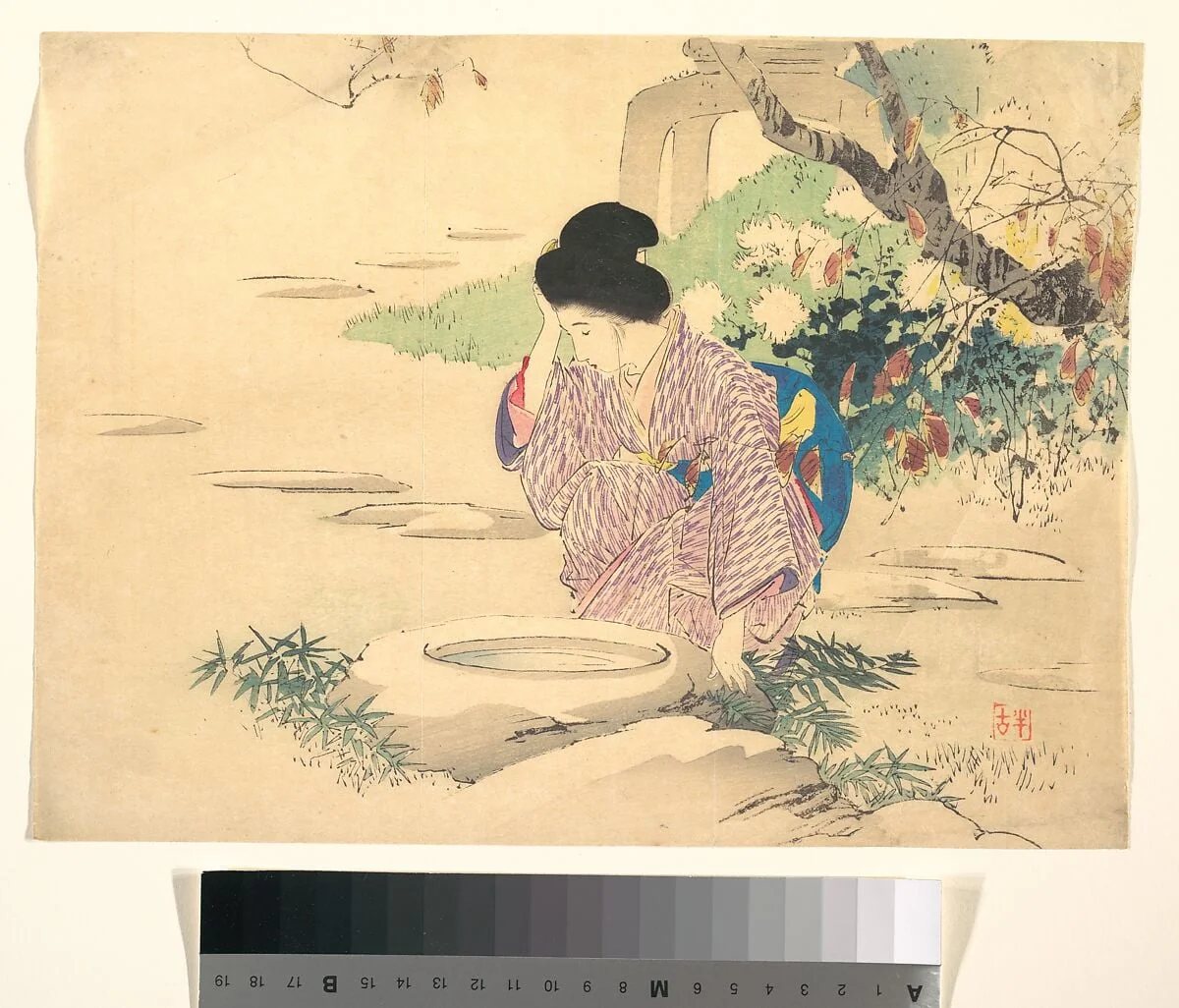 Untitled, by Kajita Hanko, ink, 1901