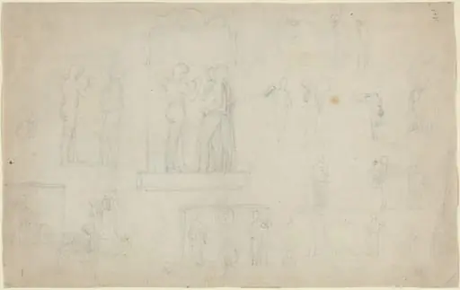 Sheet of Sketches [recto and verso]