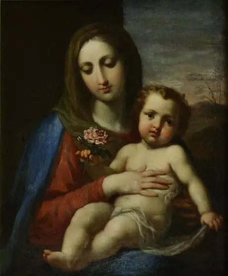 Saint mary with Jesus