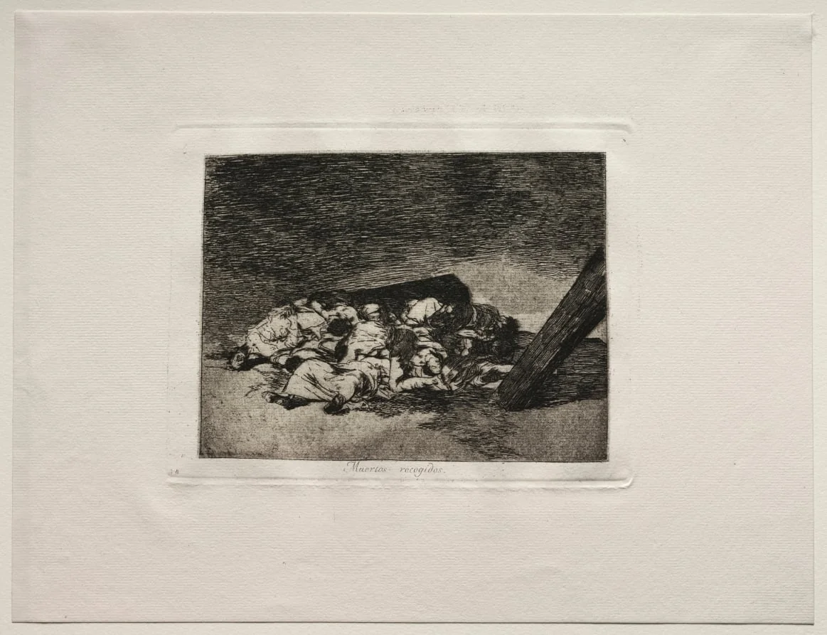 The Horrors of War:  Harvest of the Dead, by Francisco Goya, 1815