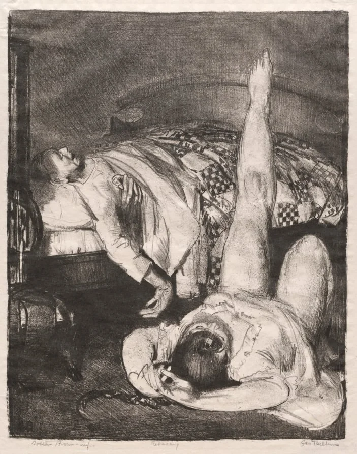 Reducing, Small, Third Stone, by George Bellows, 1921