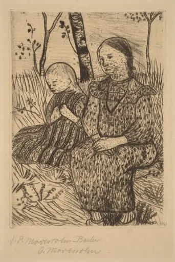 Two Peasant Girls