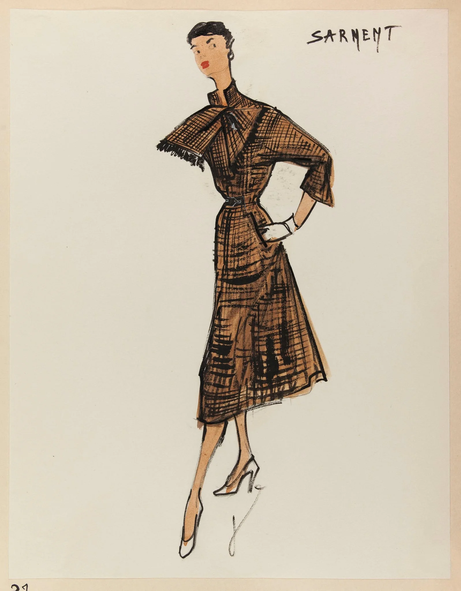 Sarment, by Carven, 1952