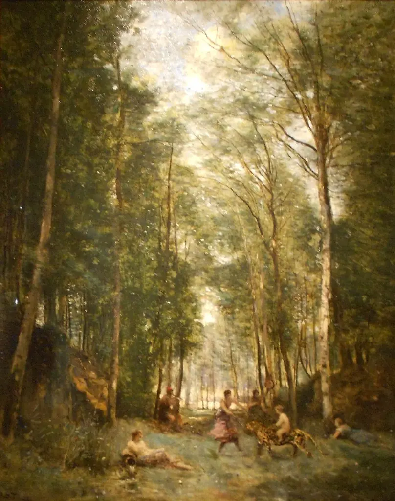 Bacchanal at the Spring: Souvenir of Marly-le-Roi