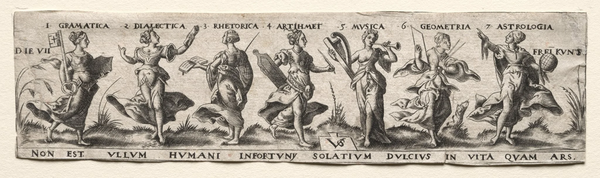 Seven Liberal Arts, by Virgil Solis, 1546
