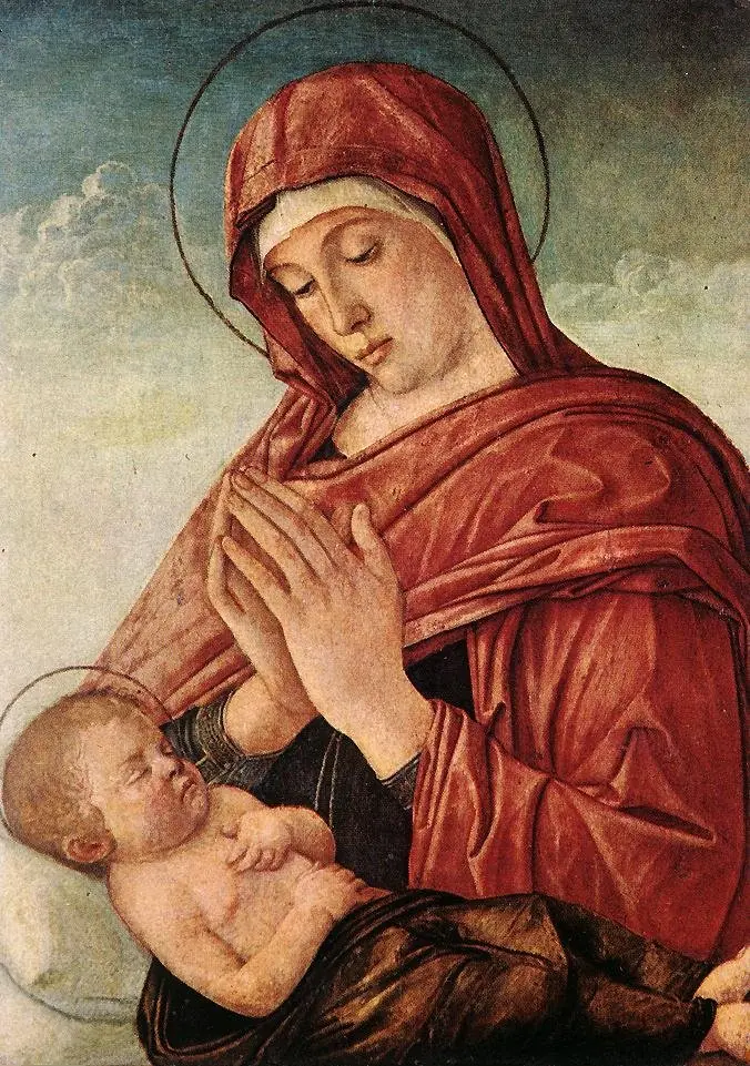 Madonna Adoring the Sleeping Christ Child