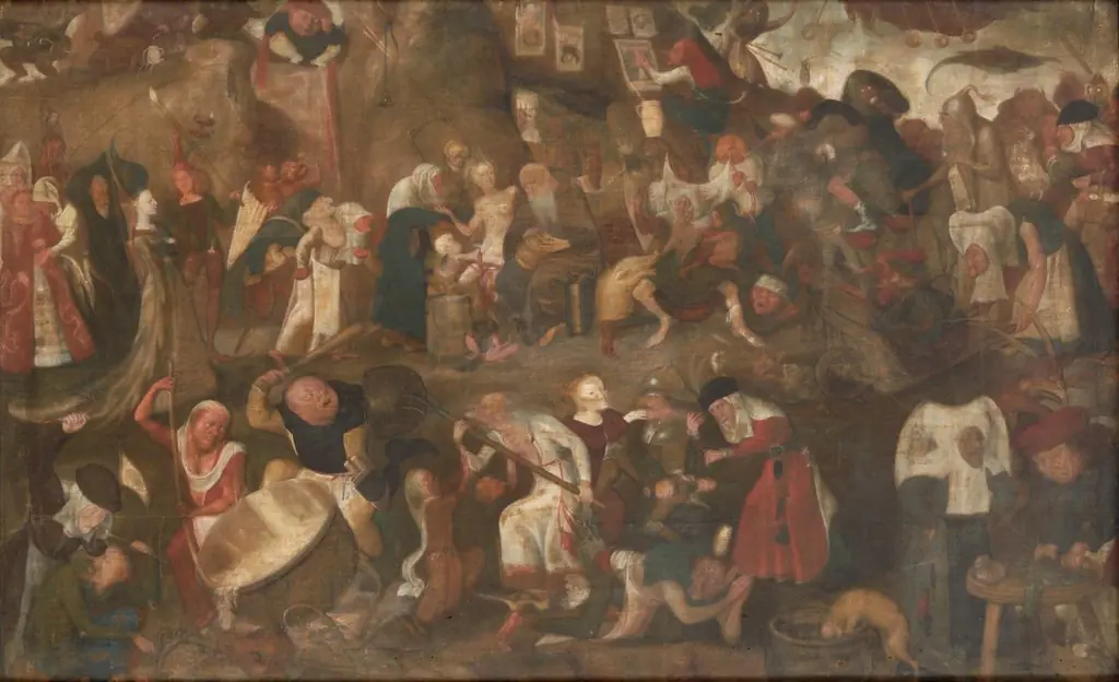 The temptation of Saint Anthony