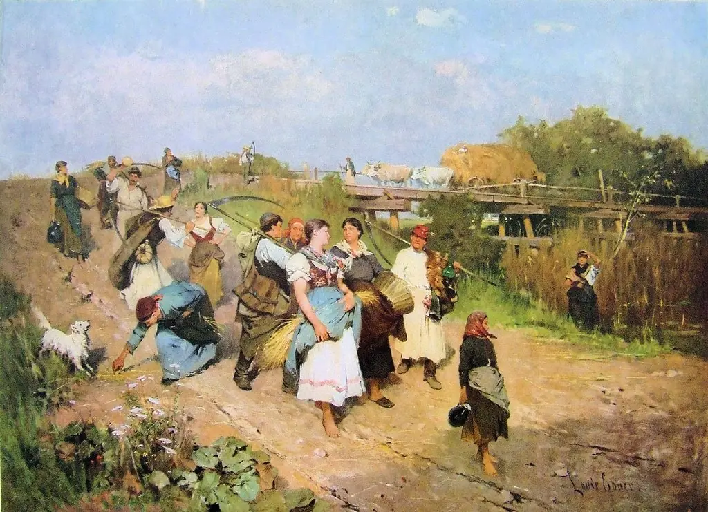 Harvesters Returning Home