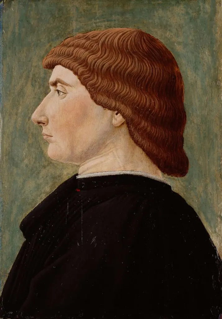 Portrait in profile