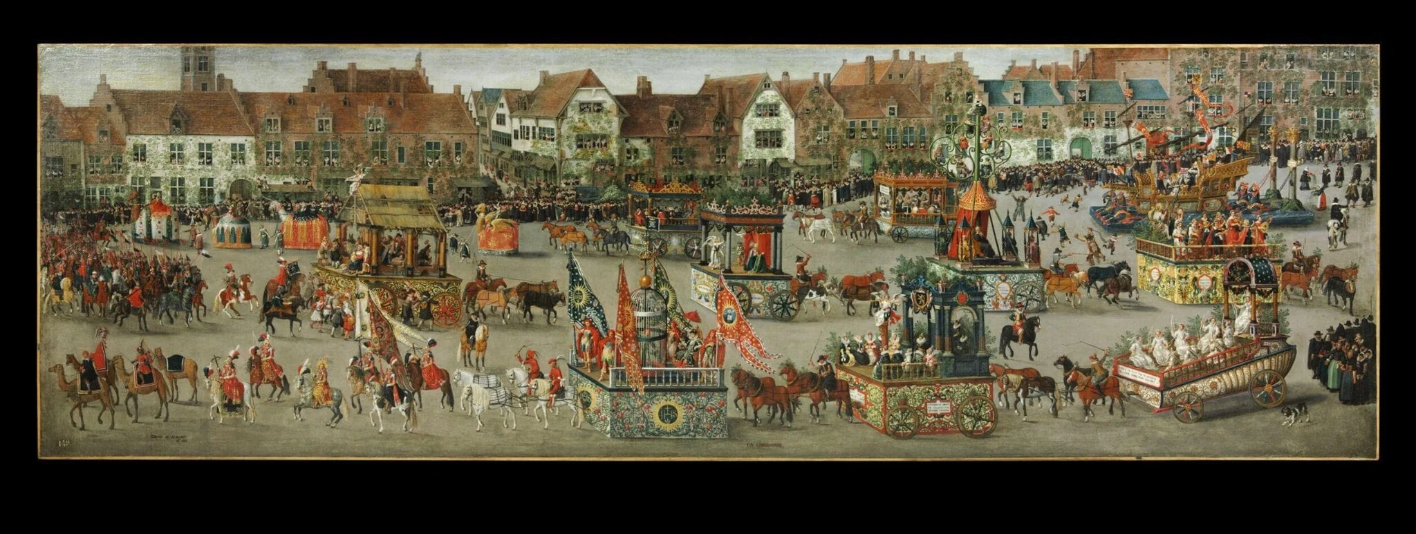 The Ommegang in Brussels on 31 May 1615: The Triumph of Archduchess Isabella