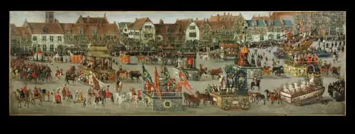 The Ommegang in Brussels on 31 May 1615: The Triumph of Archduchess Isabella