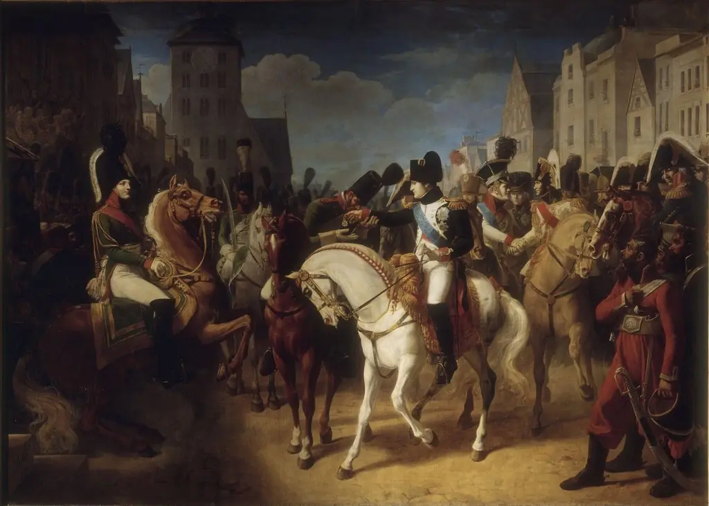 Napoleon I decorated a soldier of the Russian army in Tilsitt with the cross of the Legion of Honor