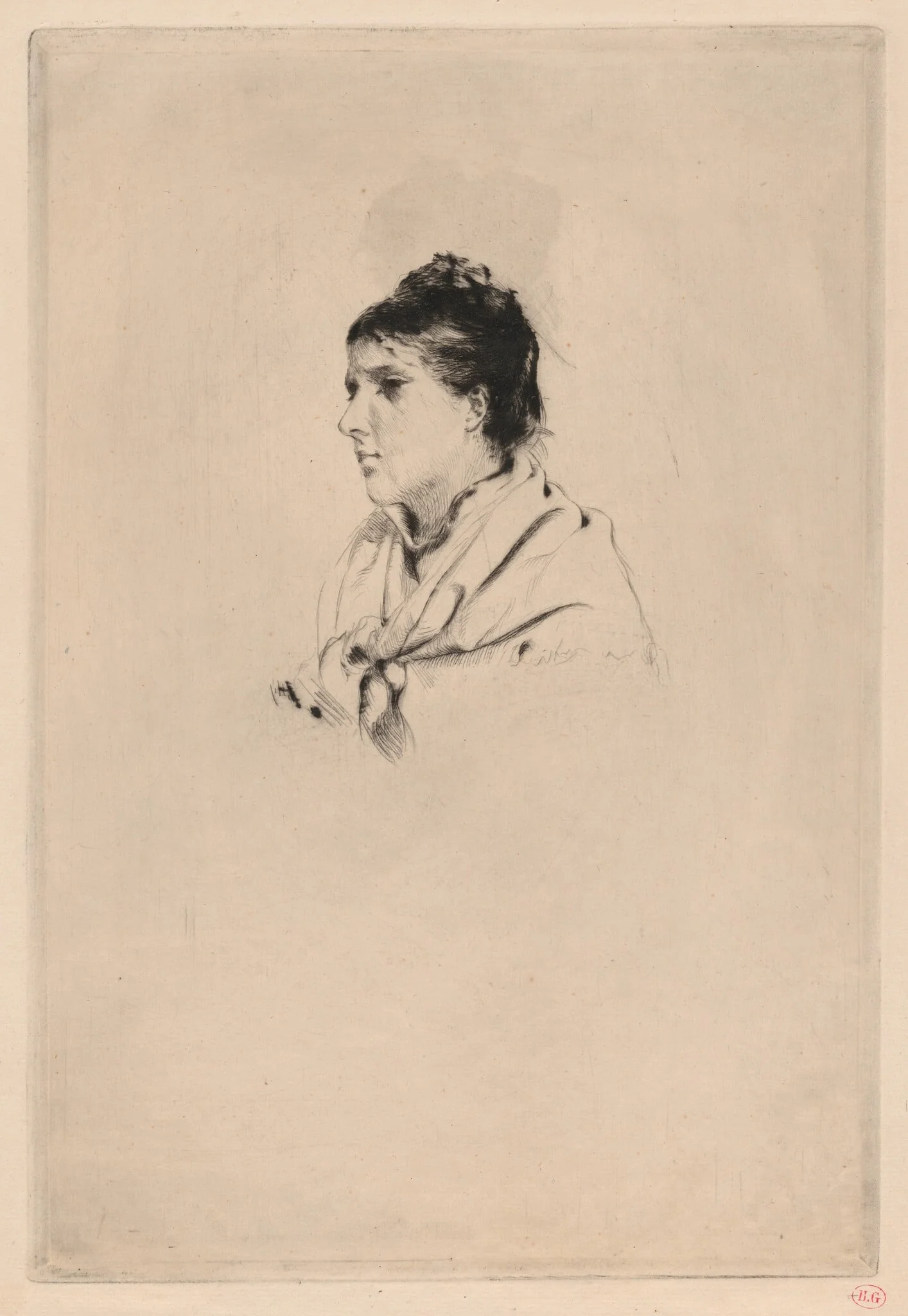 Bust of an Italian Woman